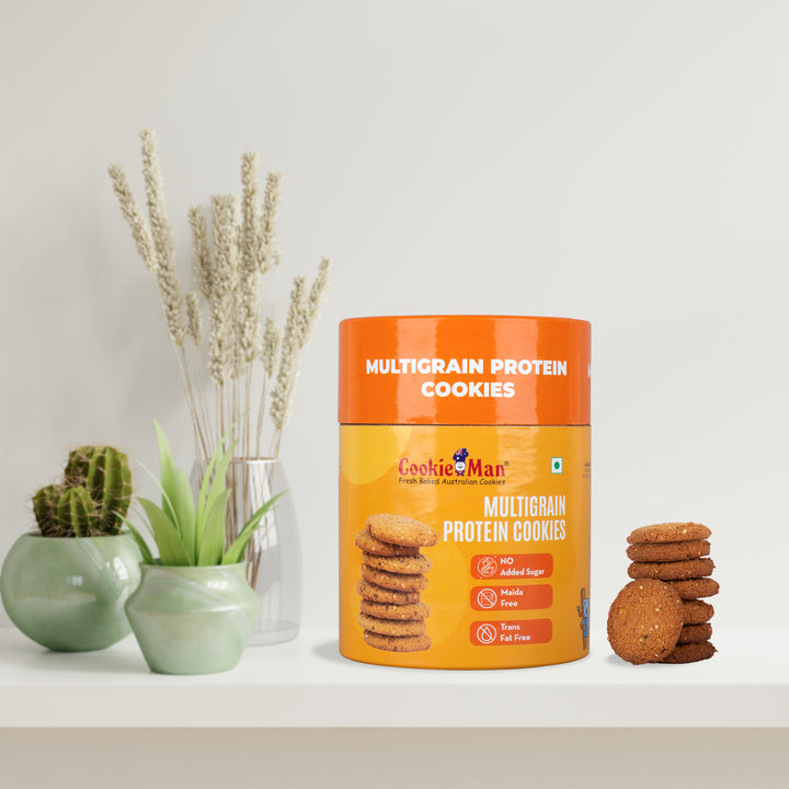 Sugar free Multi Grain Cookies-200g Canister