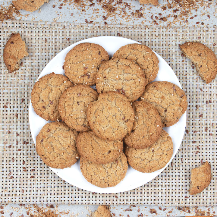 Millet Jaggery Cookies 200g - Canister