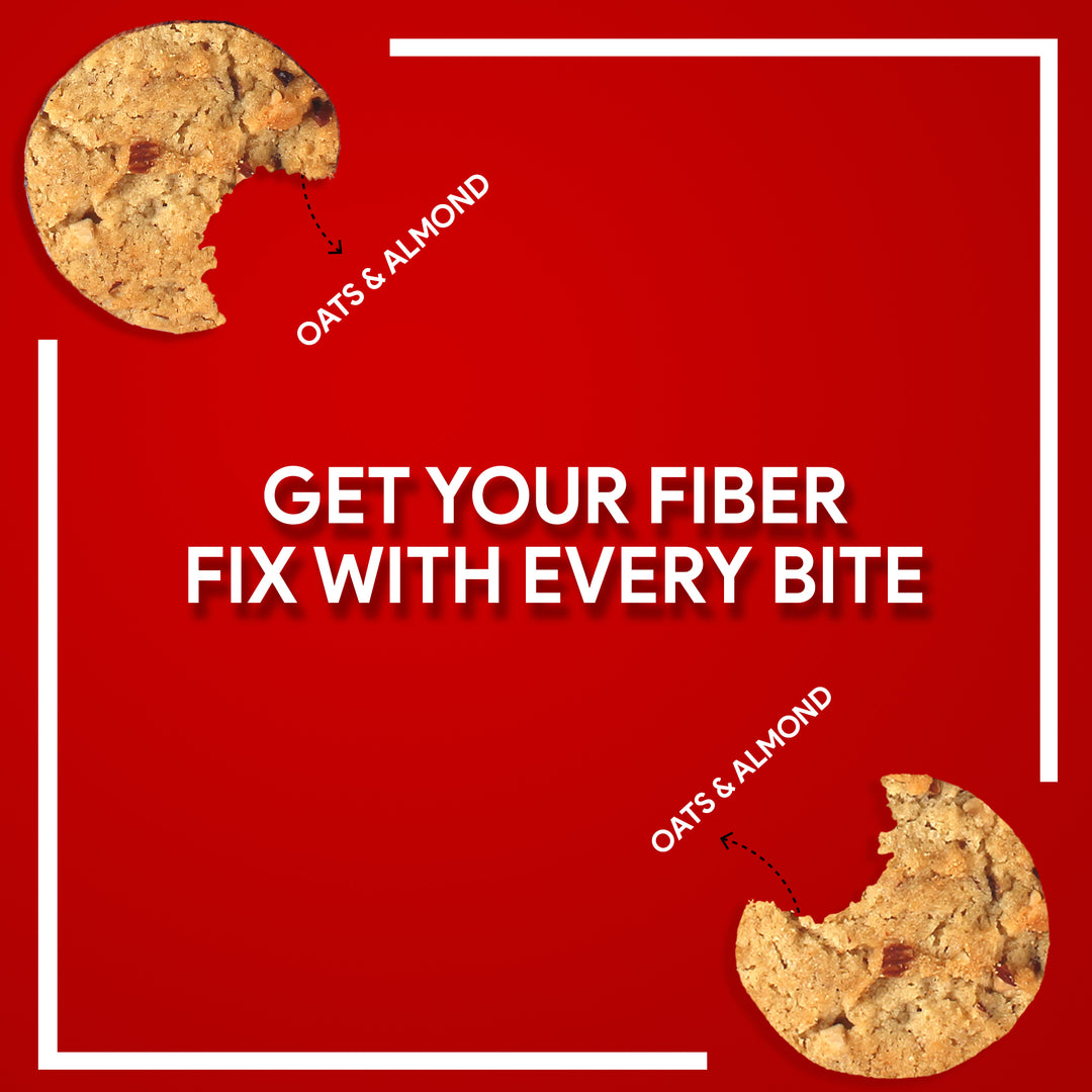 Oats Almond Cookies