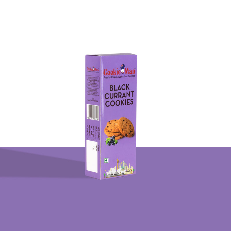 Black Currant Cookie Carton - 150g