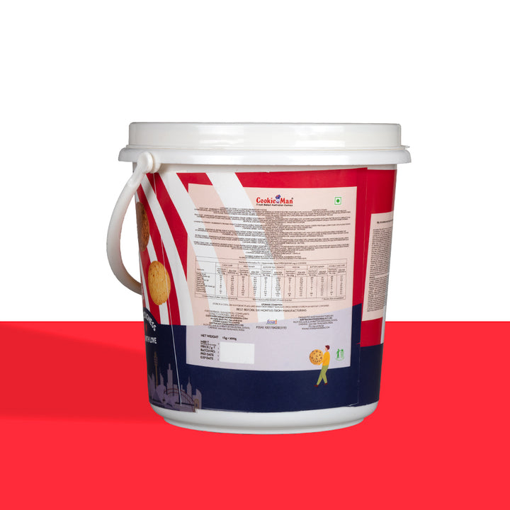 Buy 1kg Get 200g Free - Almond Cookies Tub