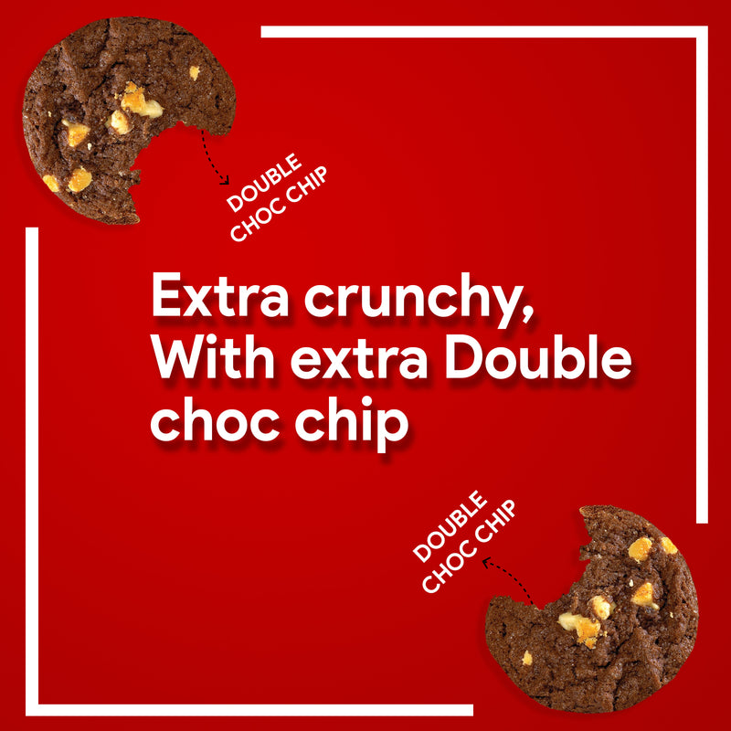 Double Choc Chip Cookies