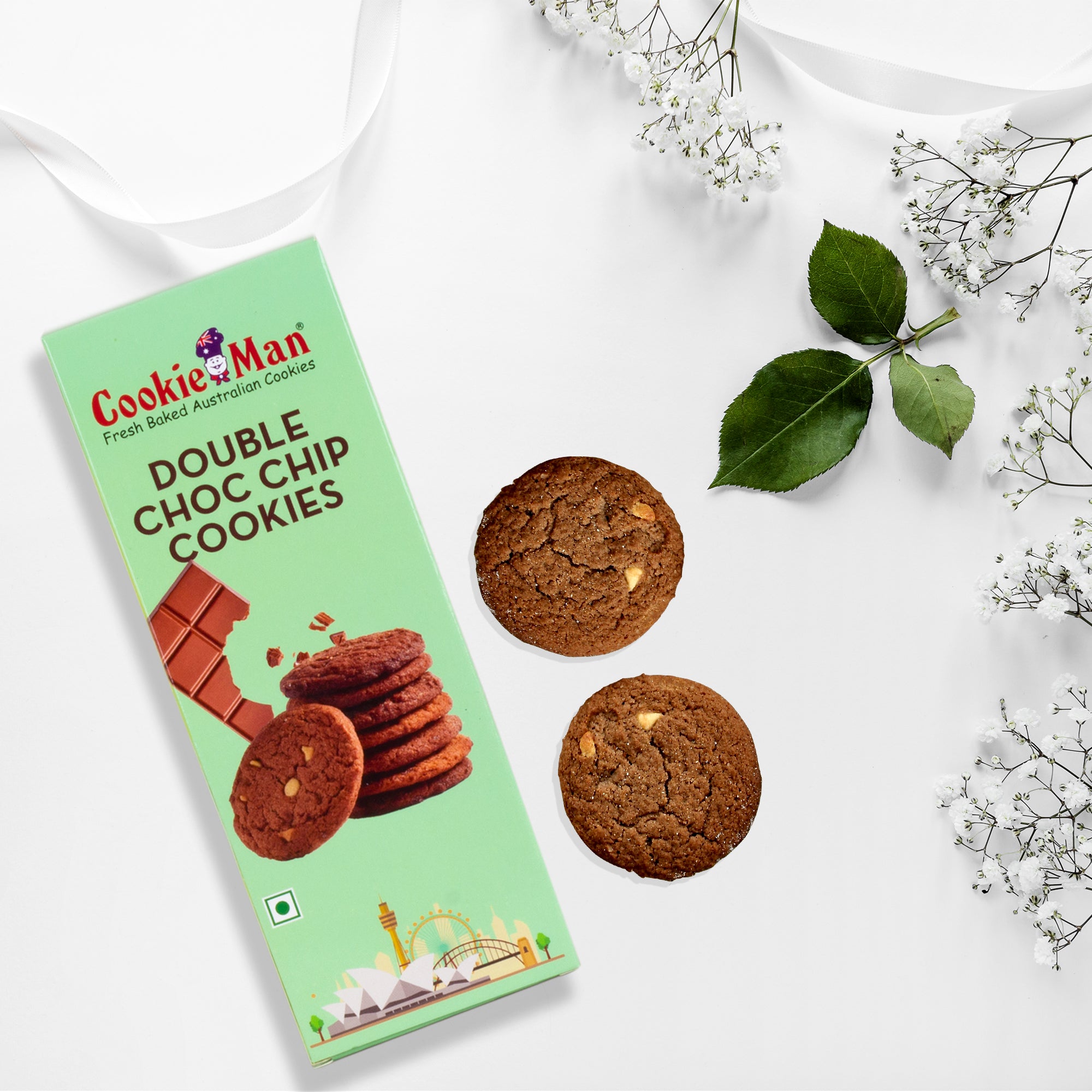 cookie Double Choco Chip Cookie Carton - 150g | CookieMan India