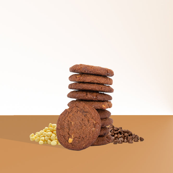 Double Choc Chip Cookies