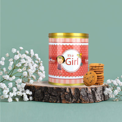Its a Baby Girl Assorted Cookies