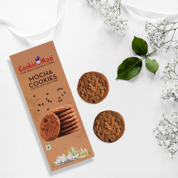 Mocha Cookie Carton - 150g | CookieMan India