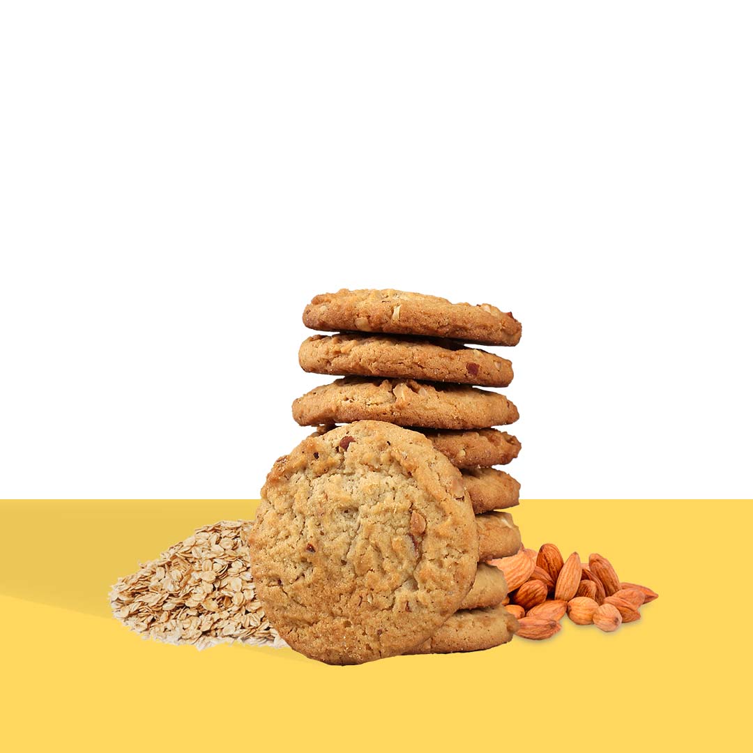 Oats Almond Cookies