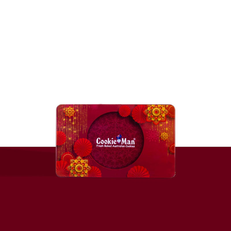 Rectangle Tin Cookie Box - 500g