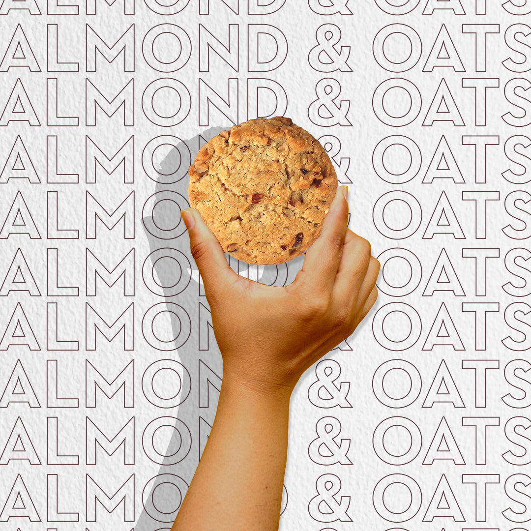 Oats Almond Cookies
