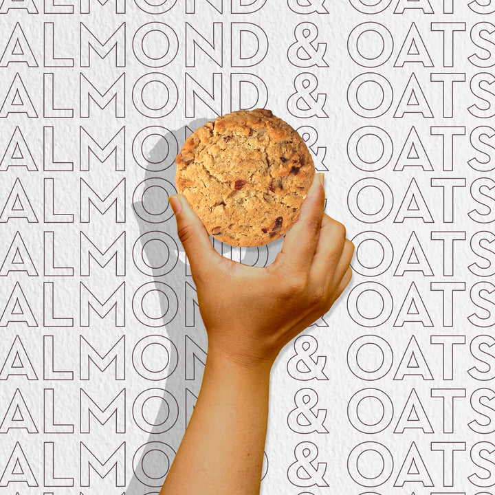 Oats Almond Cookies